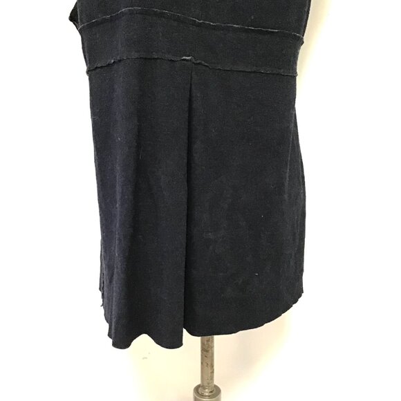 Habitat Sleeveless Button Up Collared Lagenlook VCardigan Size M - Picture 6 of 13